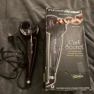 Conair Infiniti Pro Curl Secret Hair Styler - deep‎ purple